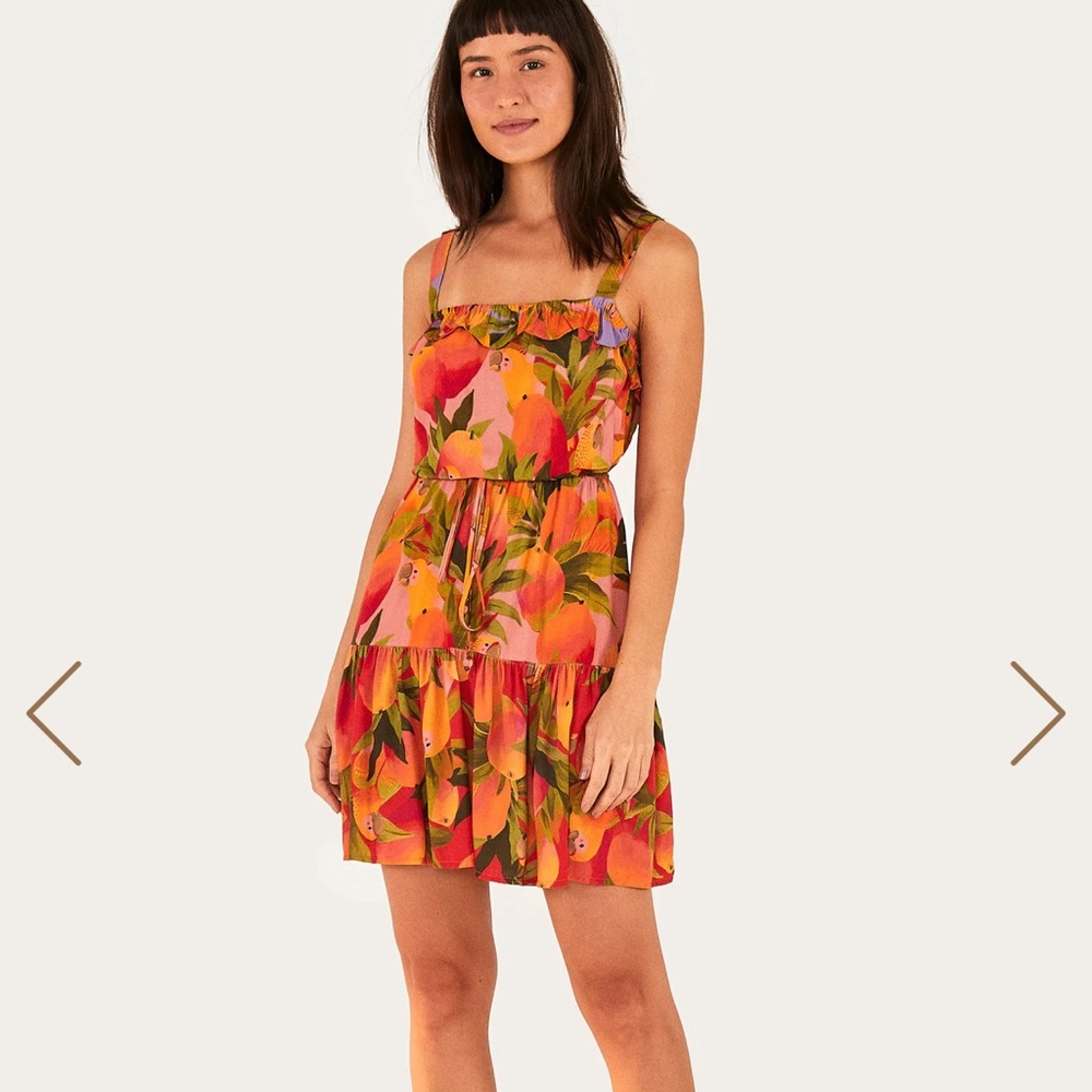 Farm Rio dress with straps